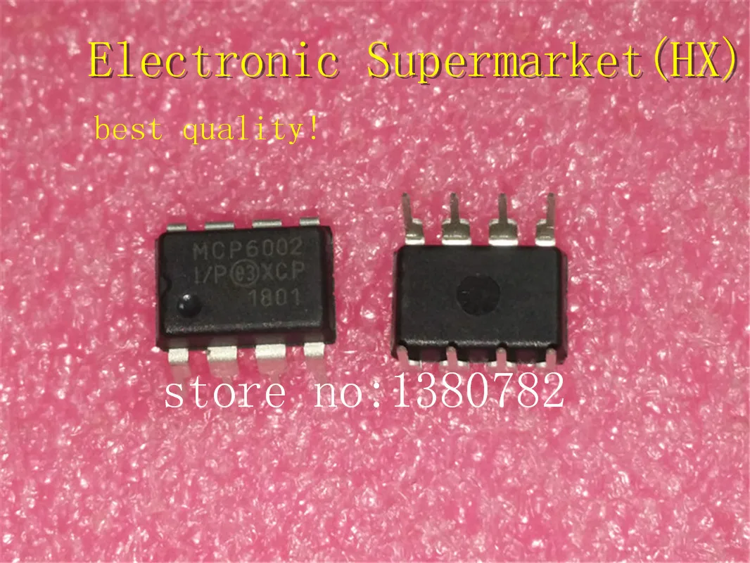 Free Shipping 100pcs/lots MCP6002-I/P MCP6002 DIP-8 IC In stock!