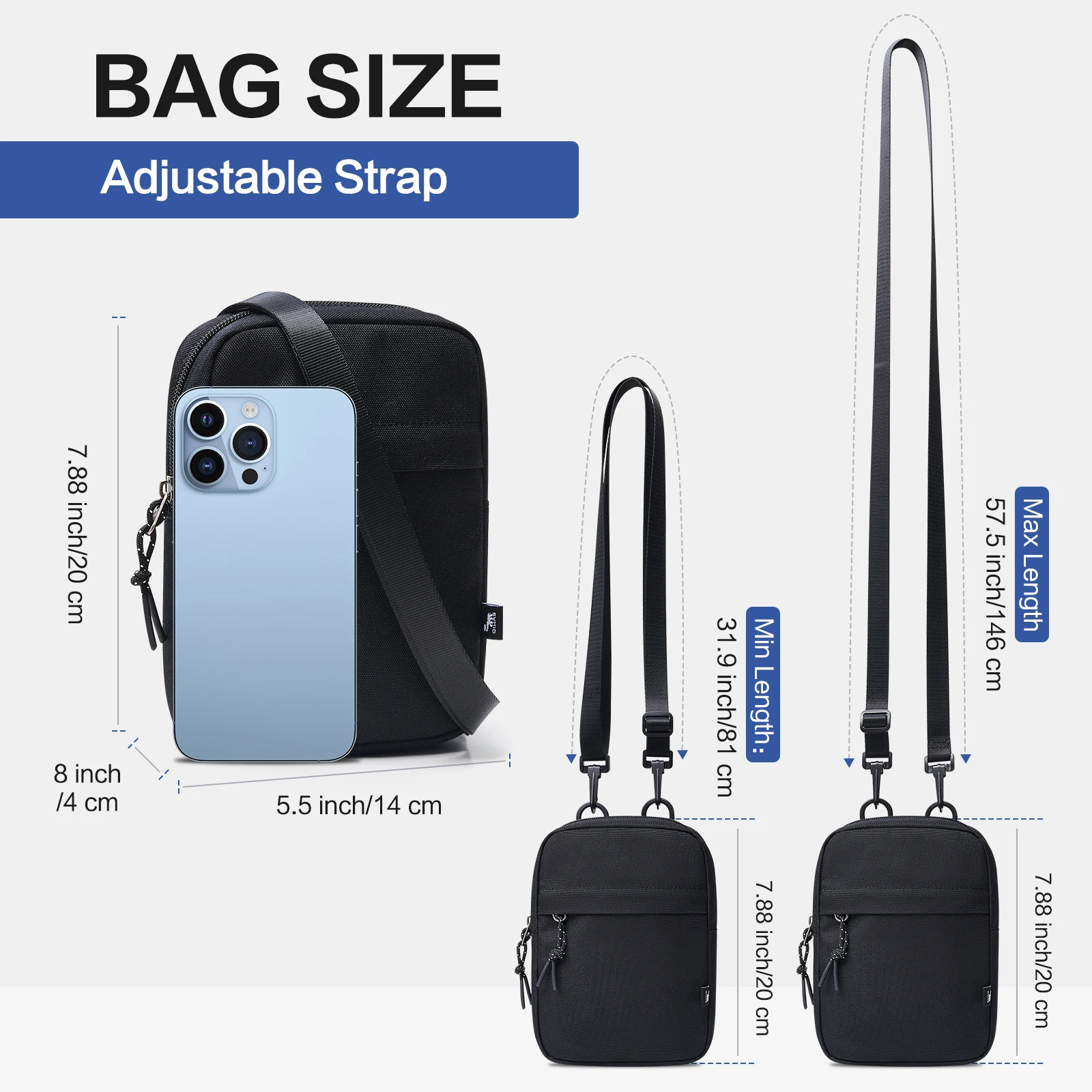 Мужская сумка-мессенджер OIWAS на плечо