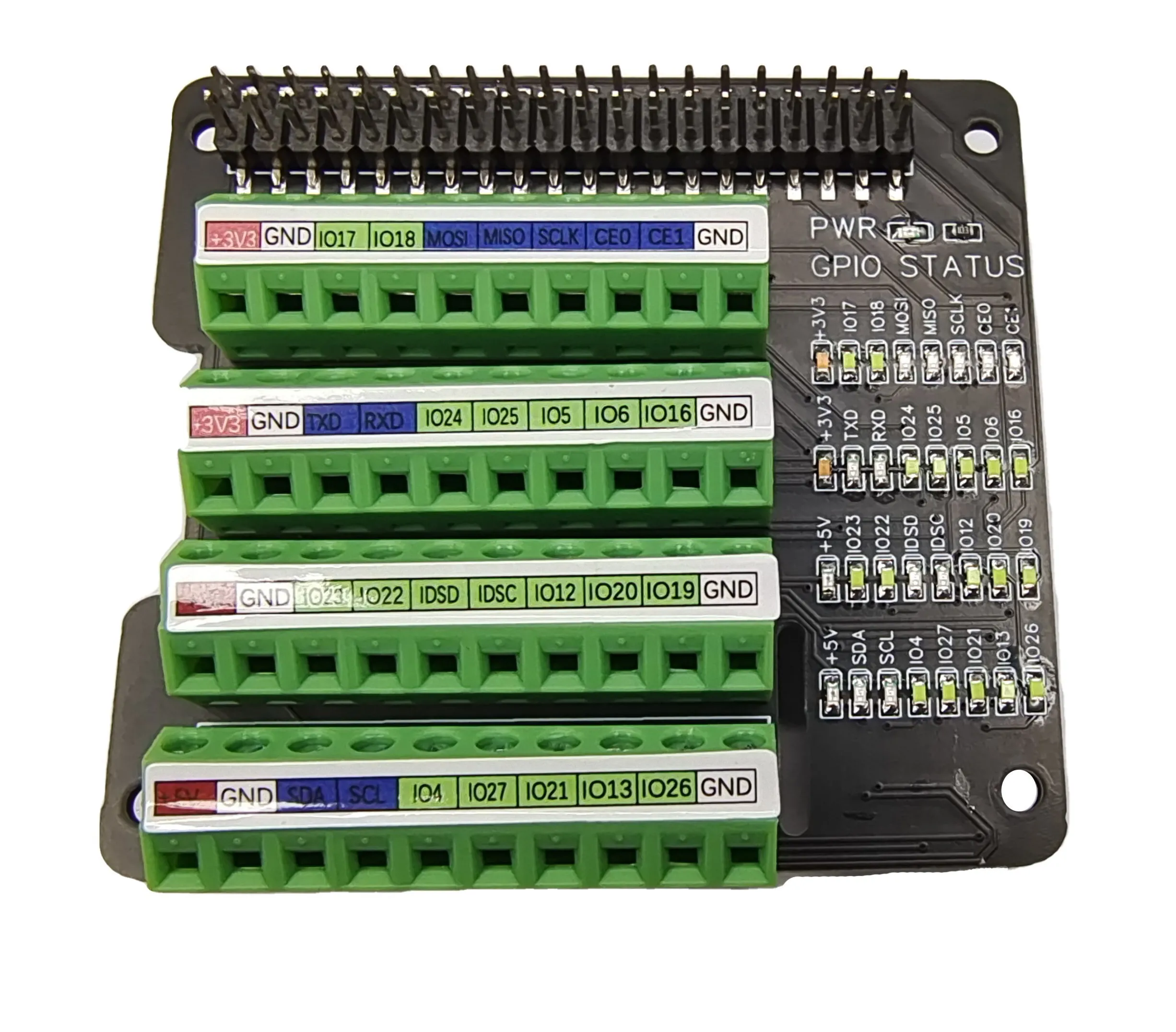 Плата расширения Raspberry Pi 4 GPIO винтовая клеммная крышка для