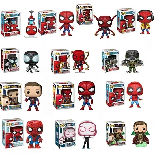Funko Pop Spider-Man: Фигурка из ПВХ для выпускного вечера сборные игрушки детей
