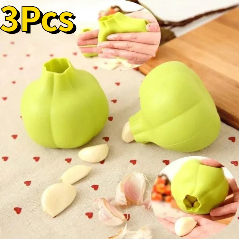 Силиконовая Овощечистка Для Чеснока Мягкие Кухонные Гаджеты Удобные Простые В