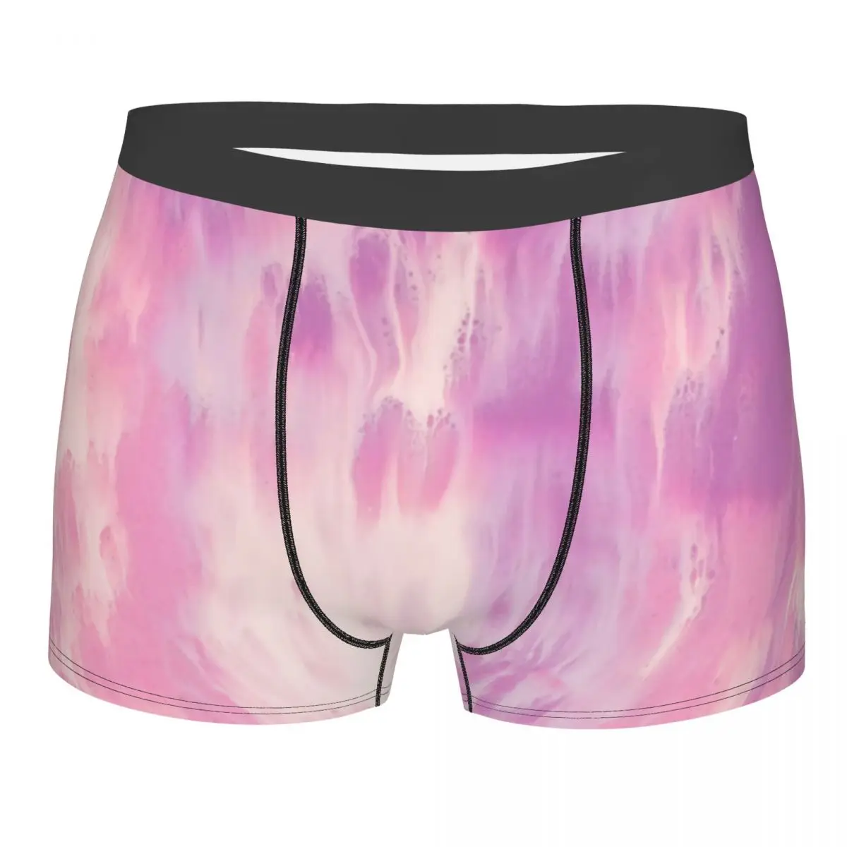 Оригинальные модные розовые разноцветные брифы традиционное художественное