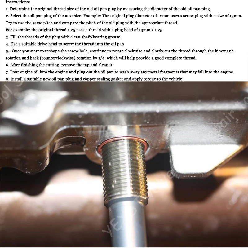 Новый комплект для ремонта масляной кастрюли набор сливной пробки M13 M15 M17 M20