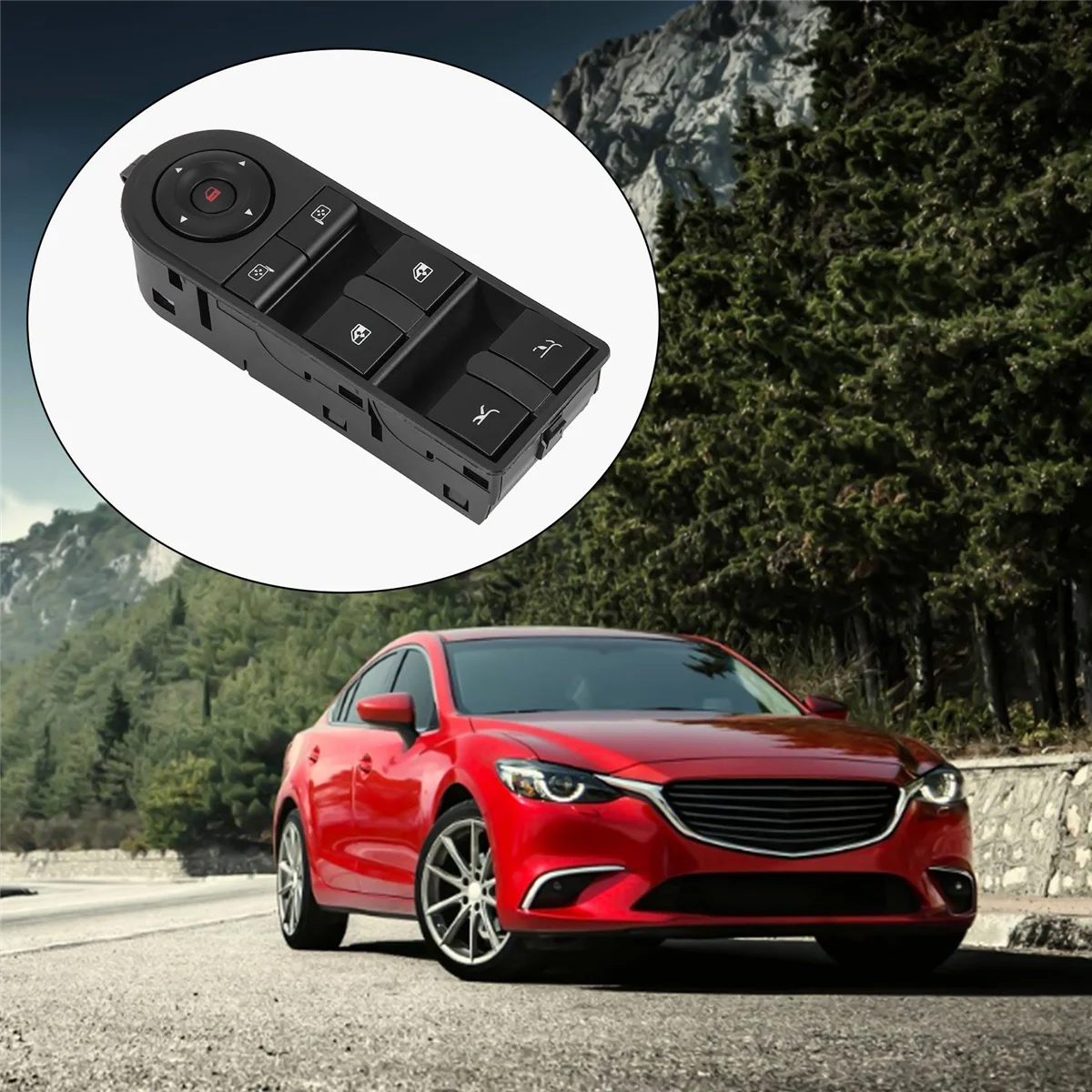 Переключатель Стеклоподъемника для Vauxhall Opel Tigra Twintop 2004-2016 93162636