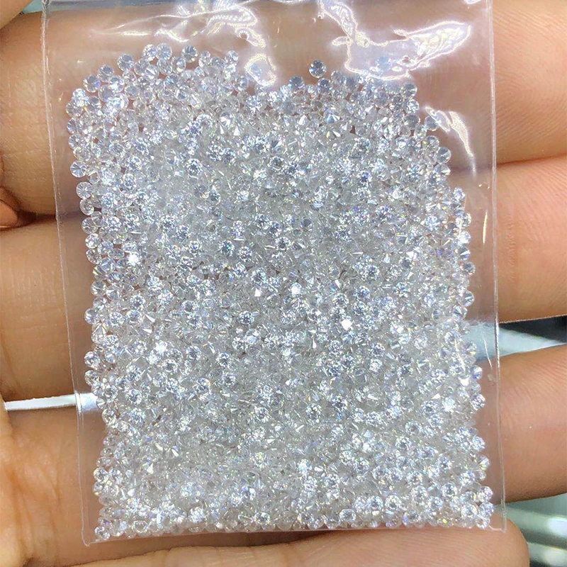 5 карат 0 7 мм ~ 3 крошечный маленький размер муассанит D цвет VVS1 круглый проход GRA