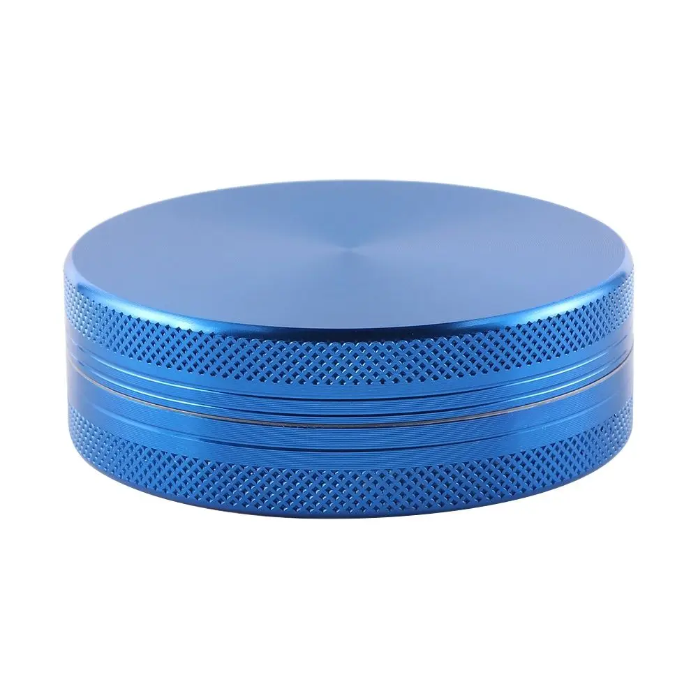 

1PCS Aluminum Alloy Metal Tobacco Non-Stick Grinder Smoking Herb 2-Layers Sharp Diamond Teeth Grinder Handle Miller For Smoking