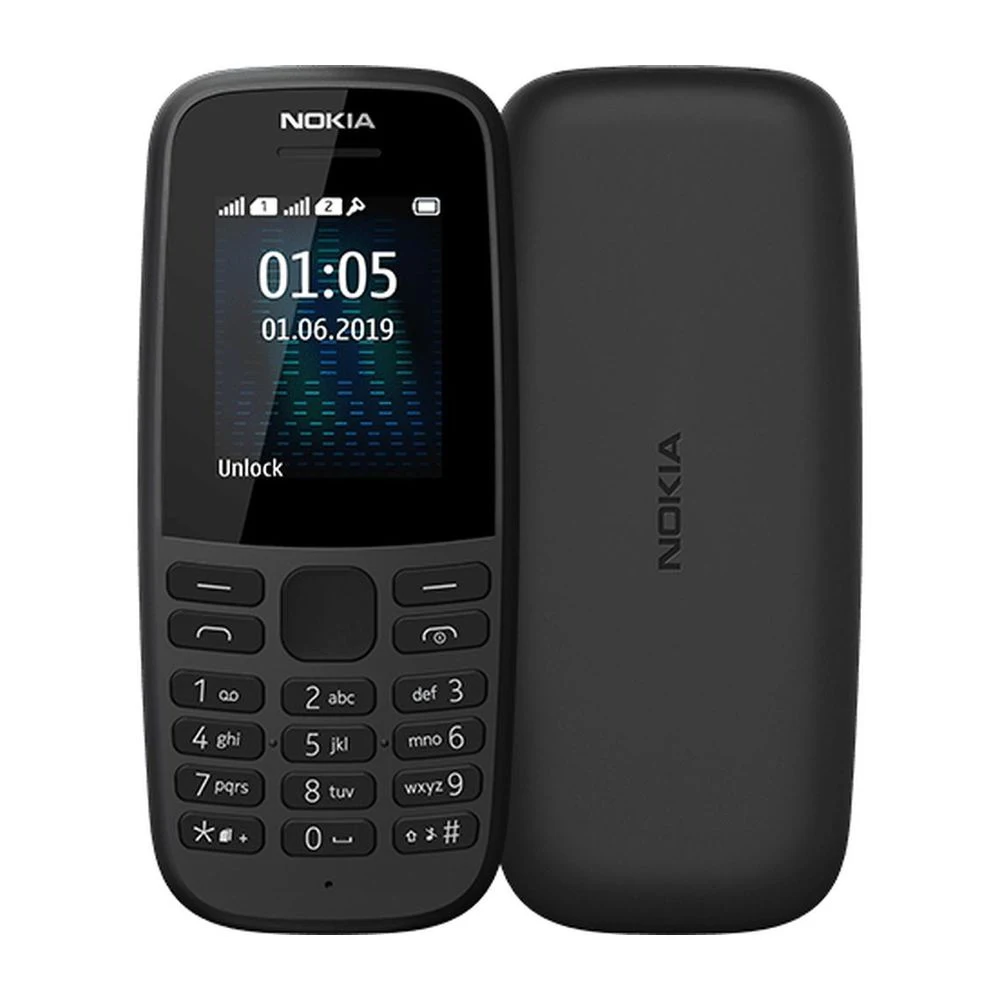 Мобильный телефон Nokia 105 Dual Sim TA-1174 1.77 " 4 Мб 11 800 мАч | Mobile Phones