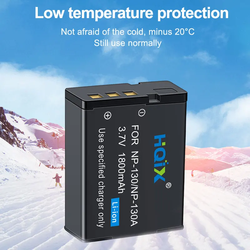 HQIX для CASIO EX-10 100 H30 H35 ZR2000 ZR3600 ZR3500 ZR3700 ZR400 ZR5500 камера NP-130 130A Аккумуляторная зарядное