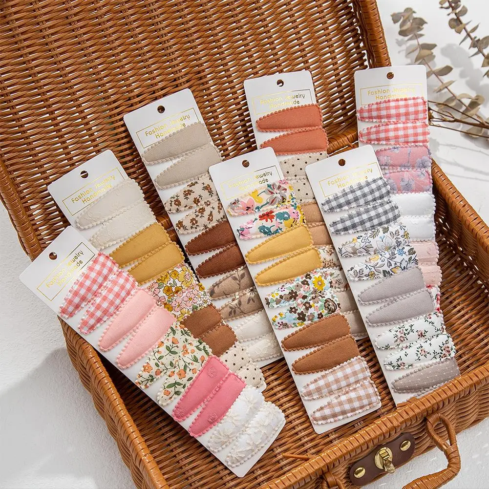 

6 шт./партия, детские заколки для волос, 6 см