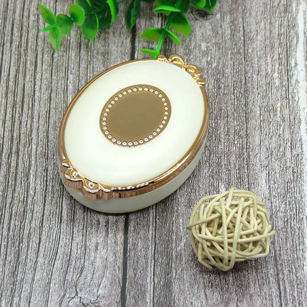 

Practical Contact Lens Box Sealing Plastic Contact Lens Organizer Case with Mirror Exquisite Contact Lens Case Daily Use