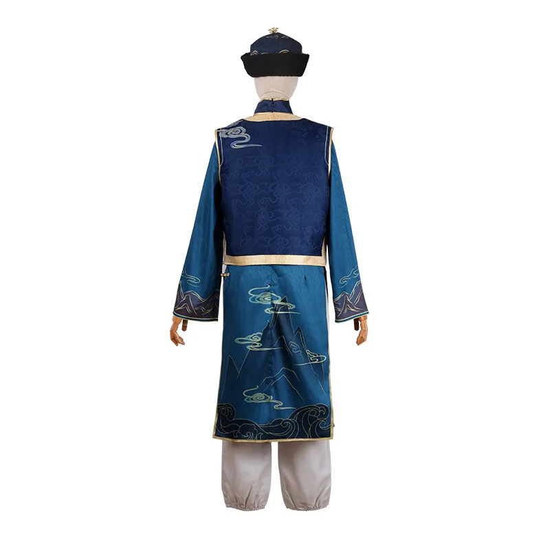 Игра Identity V Эдгар Вальден Косплей Костюм Художник Курильница Кожа Cheongsam Tangzhuang