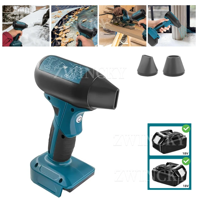 

ZWINCKY Беспроводной вентилятор для Makita 18-22 В