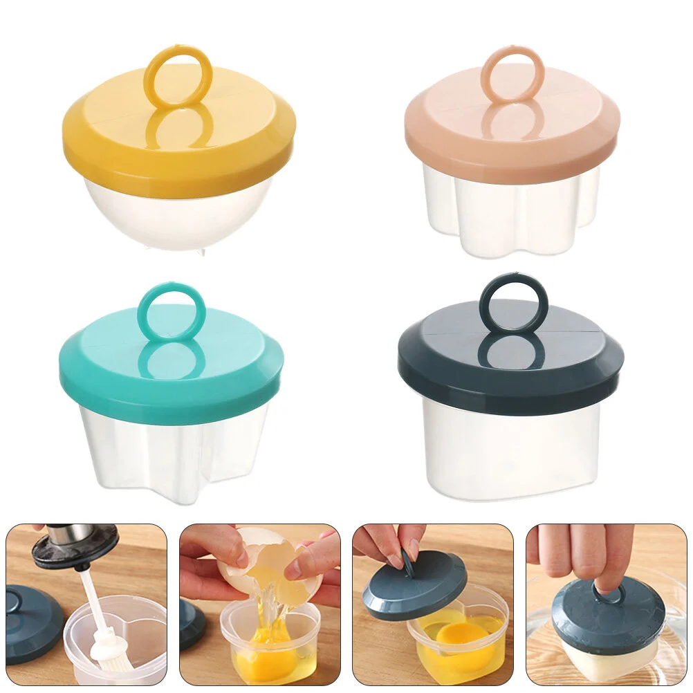 

Silicone Mold Whisk Egg Steamer Durable Steaming Food Grade Microwave Steamers Poacher Microwavable Plastic Baby