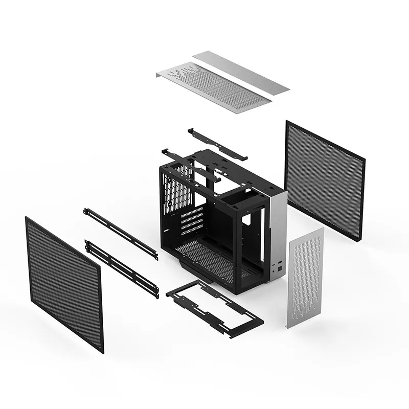 Алюминиевая компактная материнская плата ALmordor Moye 240 с водяным охлаждением для