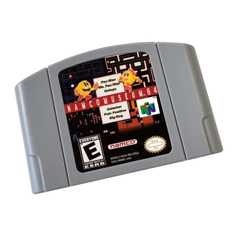 Фото Музей Namco 64 для игровой карты N64, версия для США, консоль, 64-разрядная версия для США, картридж для видеоигр №1
