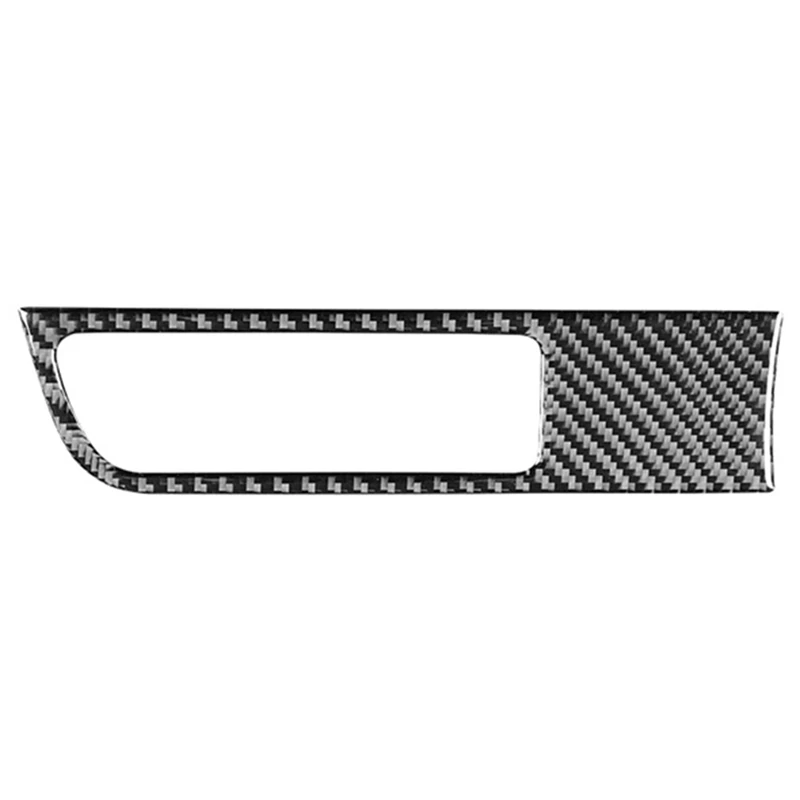 

For Toyota Highlander 2015-2021 Carbon Fiber Car Storage Box Card Holder Panel Frame Sticker Accessories