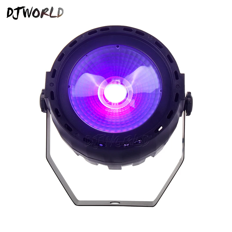 

10pcs/lot Wireless Romote Control LED for DJ Party Disco lights Par COB 30W RGB 3in1 or UV Light DMX 512 With Strobe Stage Light