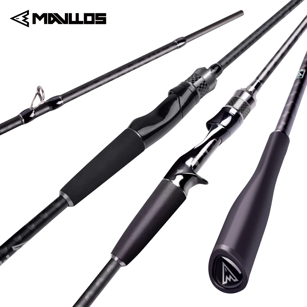 Mavllos CAVALRY Trou Fishing Rod With M/ML Tip Lure 5-15g/7-28g Fast Saltwater Carbon Spinning Casting Rod Fishing Bass