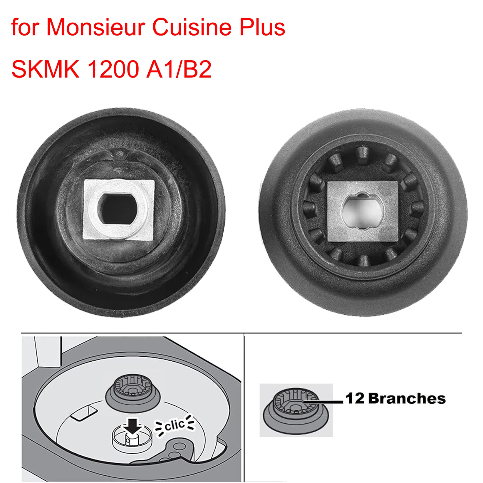 2 направляющая сцепления коробки передач 12 веток Monsieur Cuisine Plus SKMK 1200 A1/B2