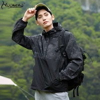 spring autumn coat men casual jacket camouflage outerwear sports breathable windproof colorful tops clothes 5xl jackets wco09