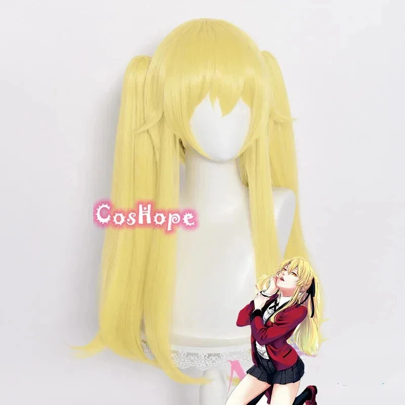 Фото e,4;v'6\k/Mary 65cm Meari Saotome With Double Ponytails Light Yellow Wig Cosplay Heat Resistant5;g'8.n/3 №2