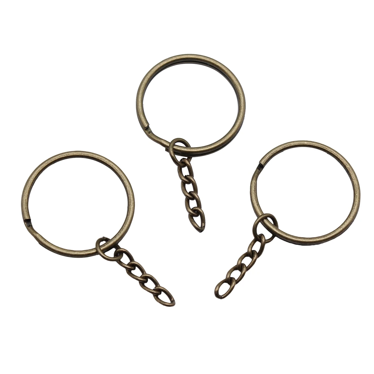 Ювелирные изделия и аксессуары брелоки в эстетике плоское кольцо 4 звенья