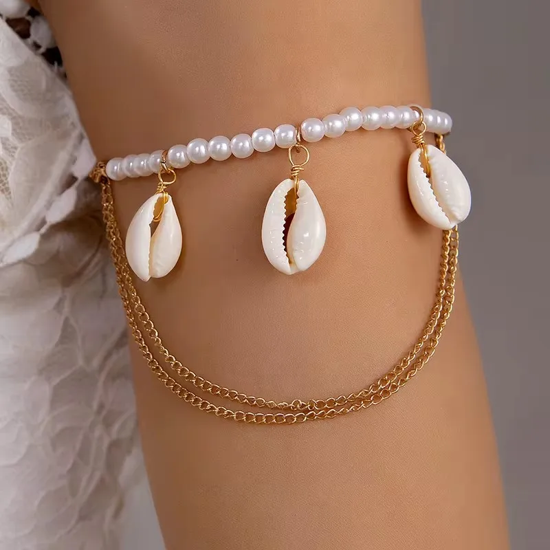 Модный женский браслет Tocona с перекрестными вставками стиль звезда золотой цвет