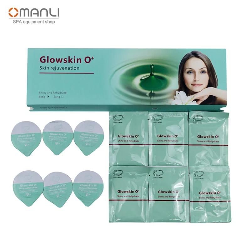 

New Arrivals CO2 Oxygen Pods Small Bubble Oxygen Pod Infusion Kit Glowskin O Kit For Skin Whitening