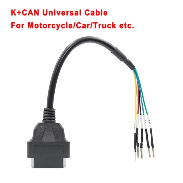 

OBD2 мотоциклетный Диагностический кабель для YAMAHA 3Pin 4Pin для Honda/Kawasaki/BENELLI/Suzuki 6Pin для Ducati Harley 4 PIN K CAN кабель