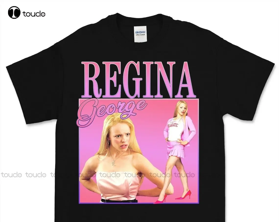 Regina George Vintage T Shirt Unisex T-Shirt 90S Pop Culture For Mean Girls Fans Xs-5Xl Custom Gift Make Your Design New