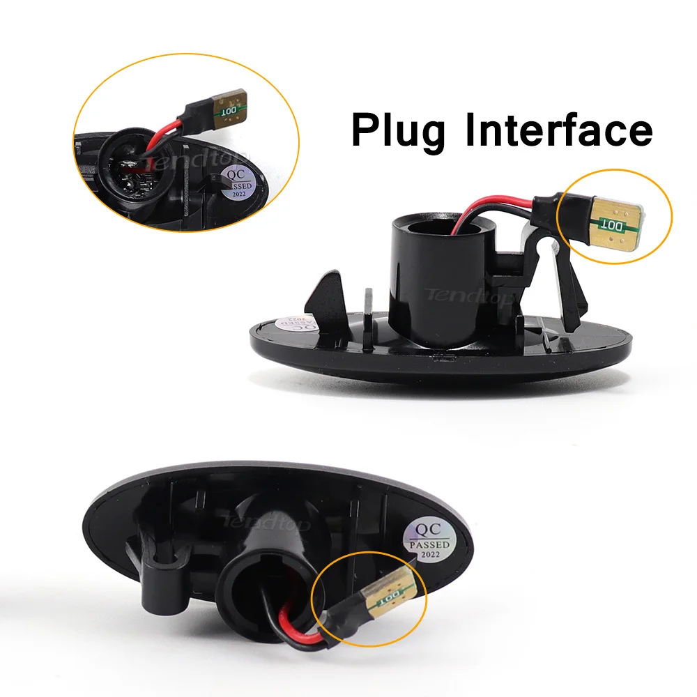 Динамические светодиодные боковые габаритные огни для Nissan Qashqai Dualis Juke Micra March CUBE