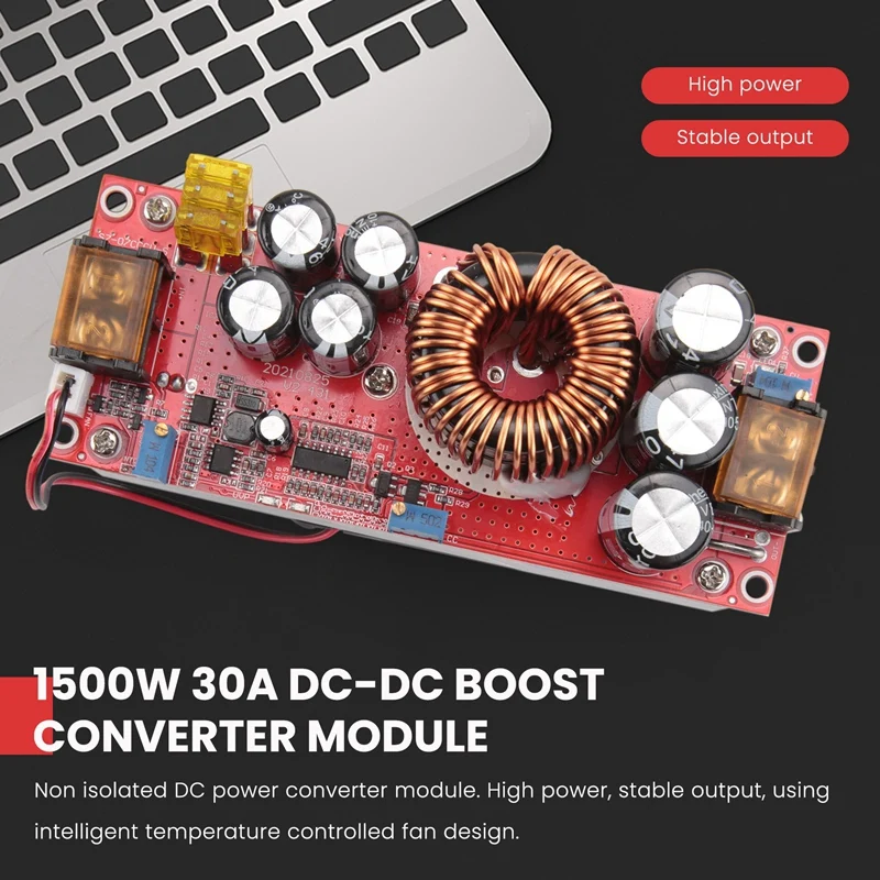 Повышающий преобразователь напряжения с 10-60 в до 12-97 1500 Вт 30 А Модуль источника