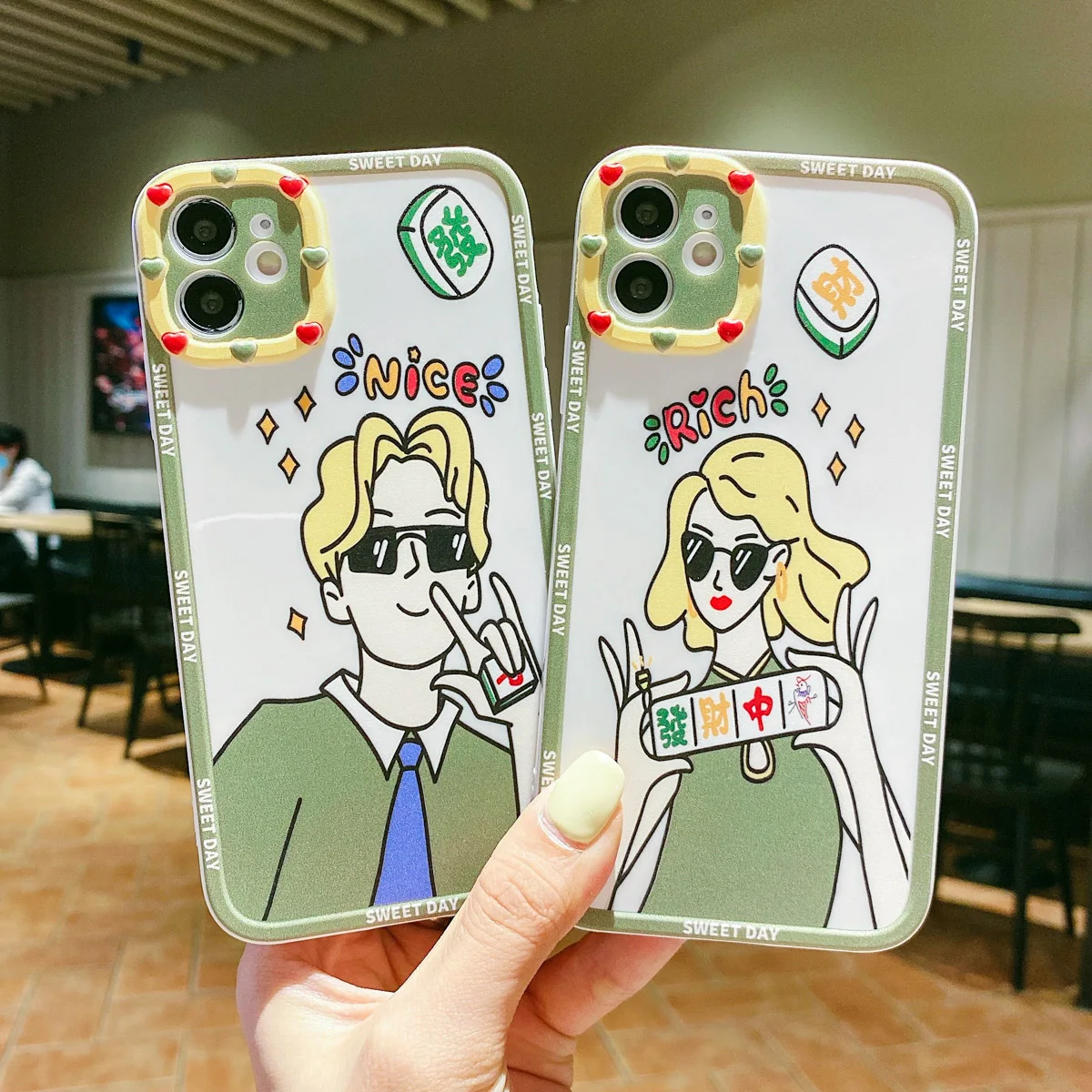 

Covers For iphone 13 Pro Max Case For Iphone 13 11 12 Pro XR 7 8 6 6S Plus X XS SE 2020 12 Mini Lens Protection Cute Phone Cases