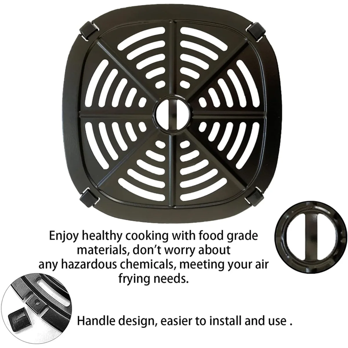 Аэрофритюрница гриль более четкий лоток для Dash 2 6QT цифровая фритюрница Tasti-Crisp с