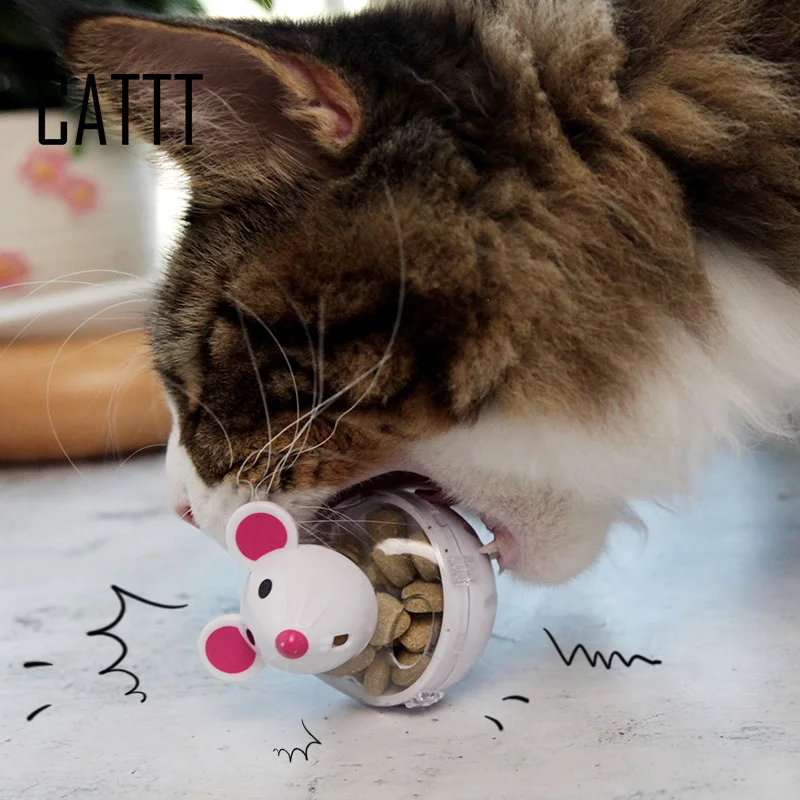 

2022 [MPK Cat Toy] Cat Exercise Toy for Greedy Cat and Fat Cats, Cat Feeder, Control Food Intake while Encouraging Exercise