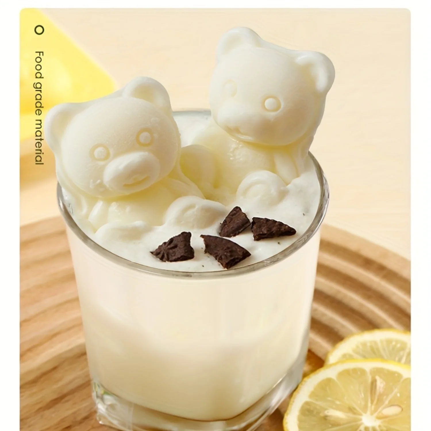 Bear shape ice cube molds