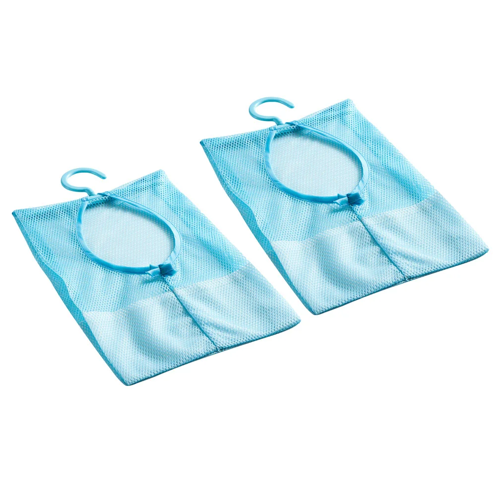 

Clothesline Bag Mesh Clothespin Hanger Laundry Pouch Multifunctional Stoarge Hamper