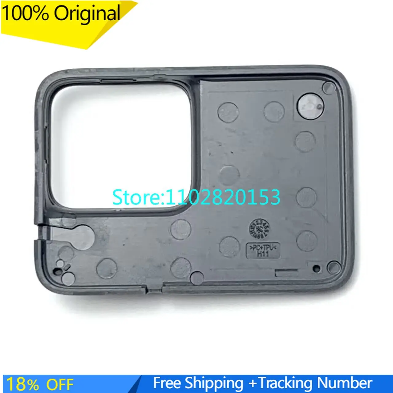 

Original New Front Panel Cover Faceplate For GoPro Hero 7 Silver edition Sport Camera Replacement Parts (1pcs)