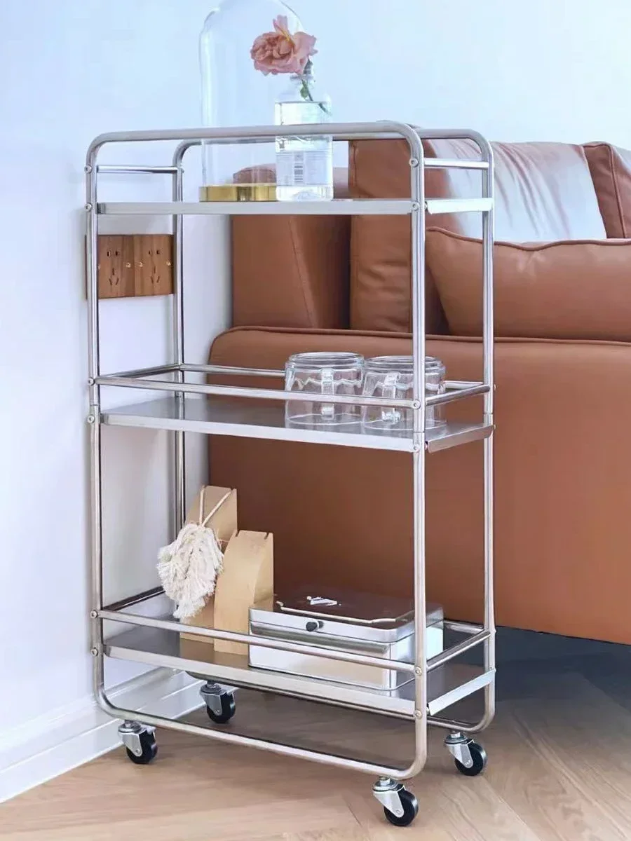Фото Для Lager wagen Мультифункциональный hohe Kapazität sparen Platz freistehende Lagerungováliche bodens tehende rollende vertikale Reg №1