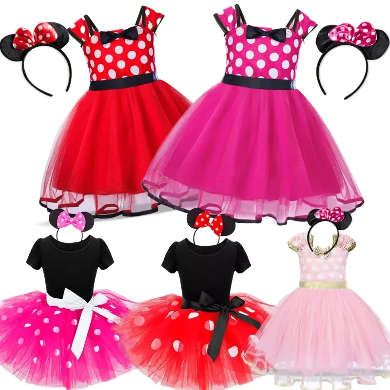 Детское платье в горошек, на возраст 9-5 лет | AliExpress