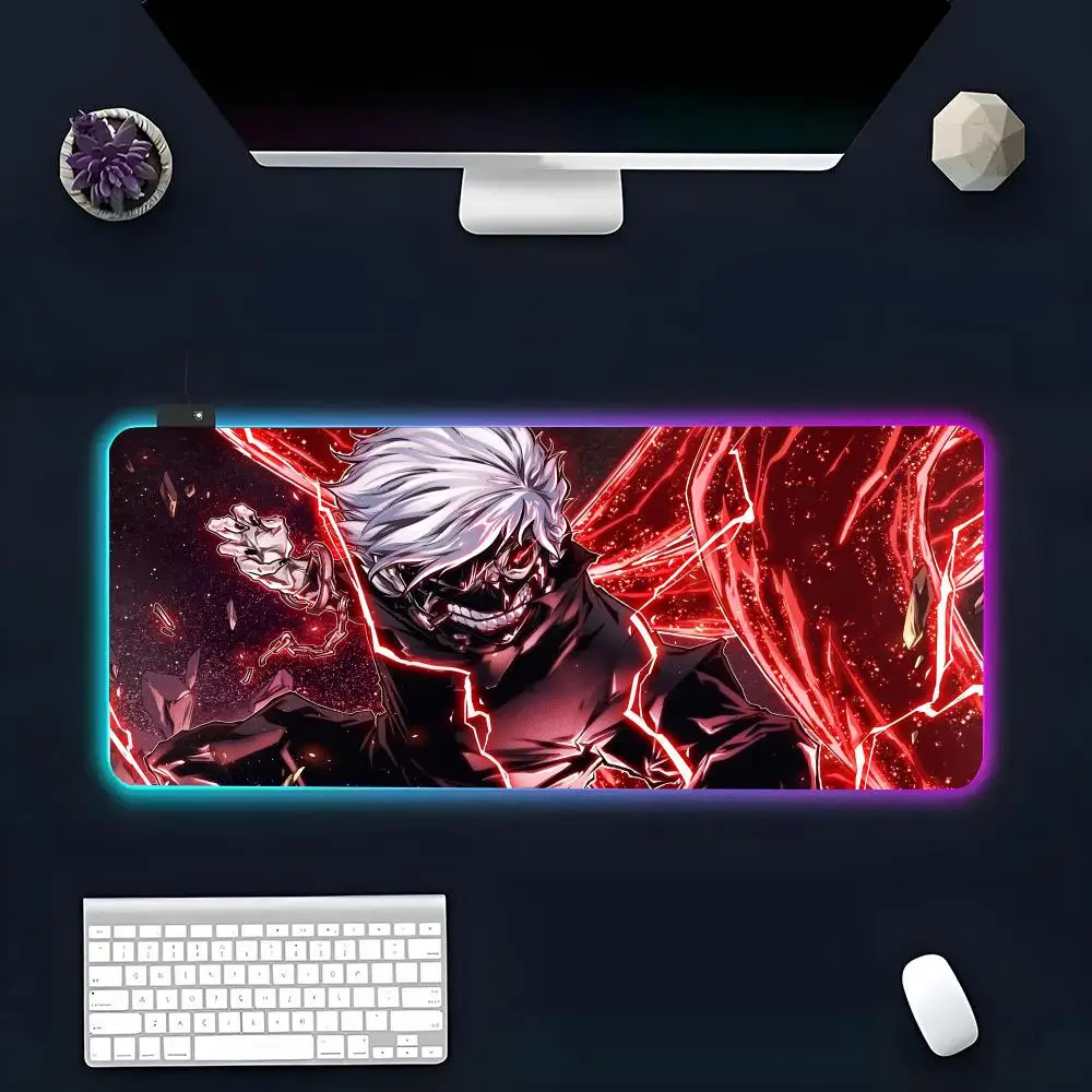 Коврик для мыши с изображением аниме Т-Токио Белый большой размер