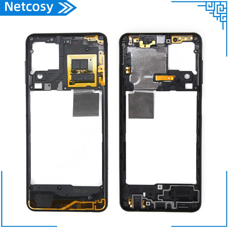 

Middle Frame For Samsung Galaxy A22 4G SM-A225F SM-A225M Housing Middle Frame Bezel Plate Cover Repair Parts