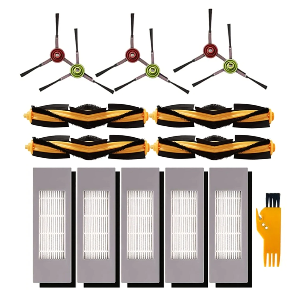 16 шт. комплект аксессуаров для OZMO 920 950 T5 T8 T9 серии робот-пылесос основная боковая