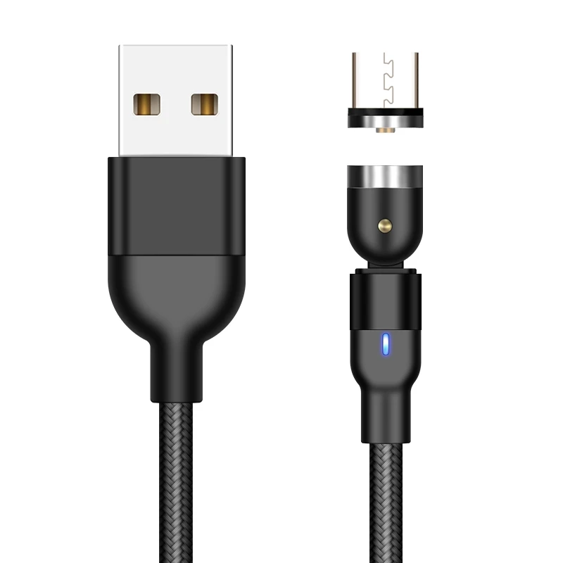 Фото [НОВИНКА! CCDD] Кабель-адаптер с магнитным разъемом для телефона, Micro-USB, адаптер для быстрой зарядки №4