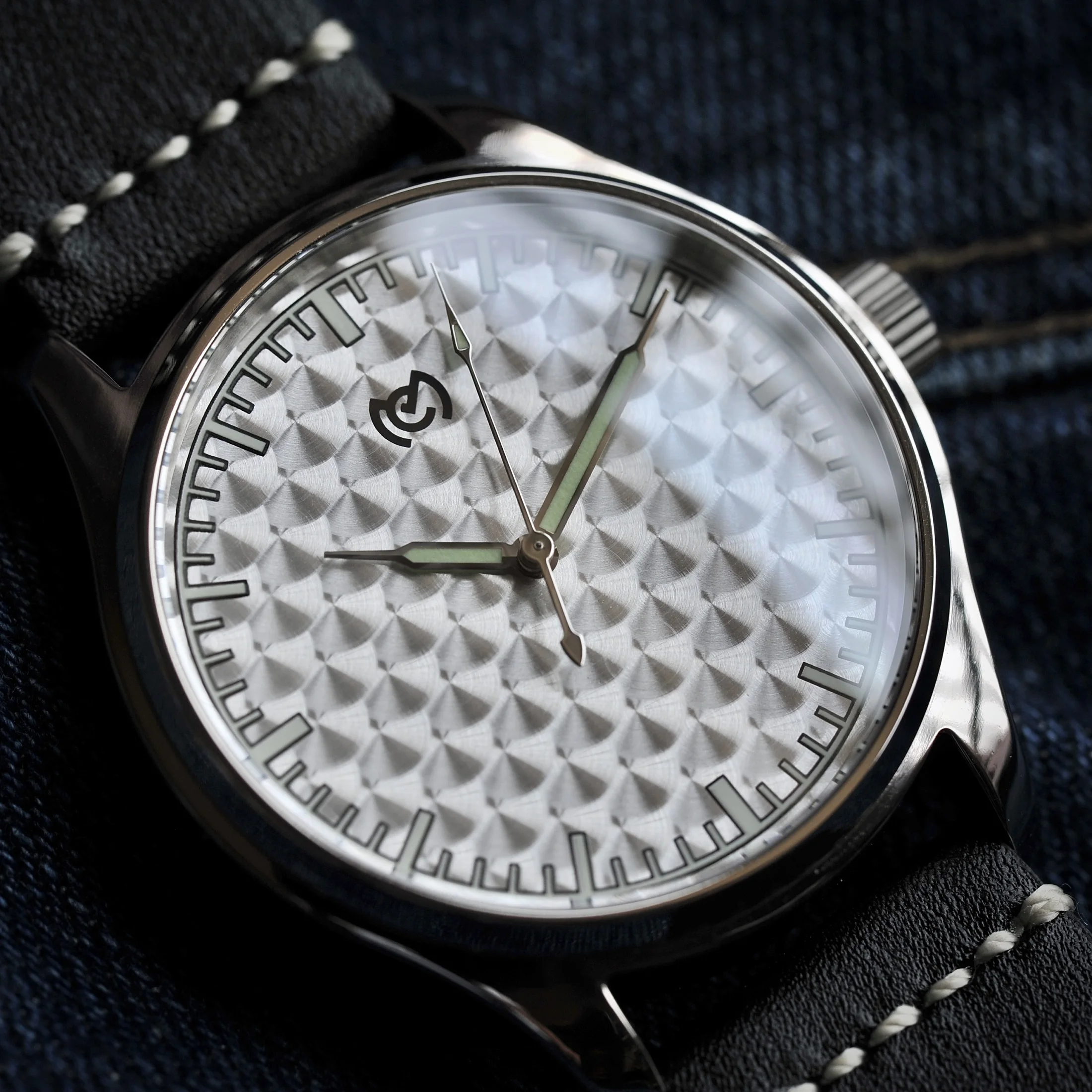 

MYSTERY CODE 40MM Titanium Pilot Watch VH31 MOVT Luxury C3 Super luminous Sapphire Crystal Waterproof 2022 Top Brand Men's Watch