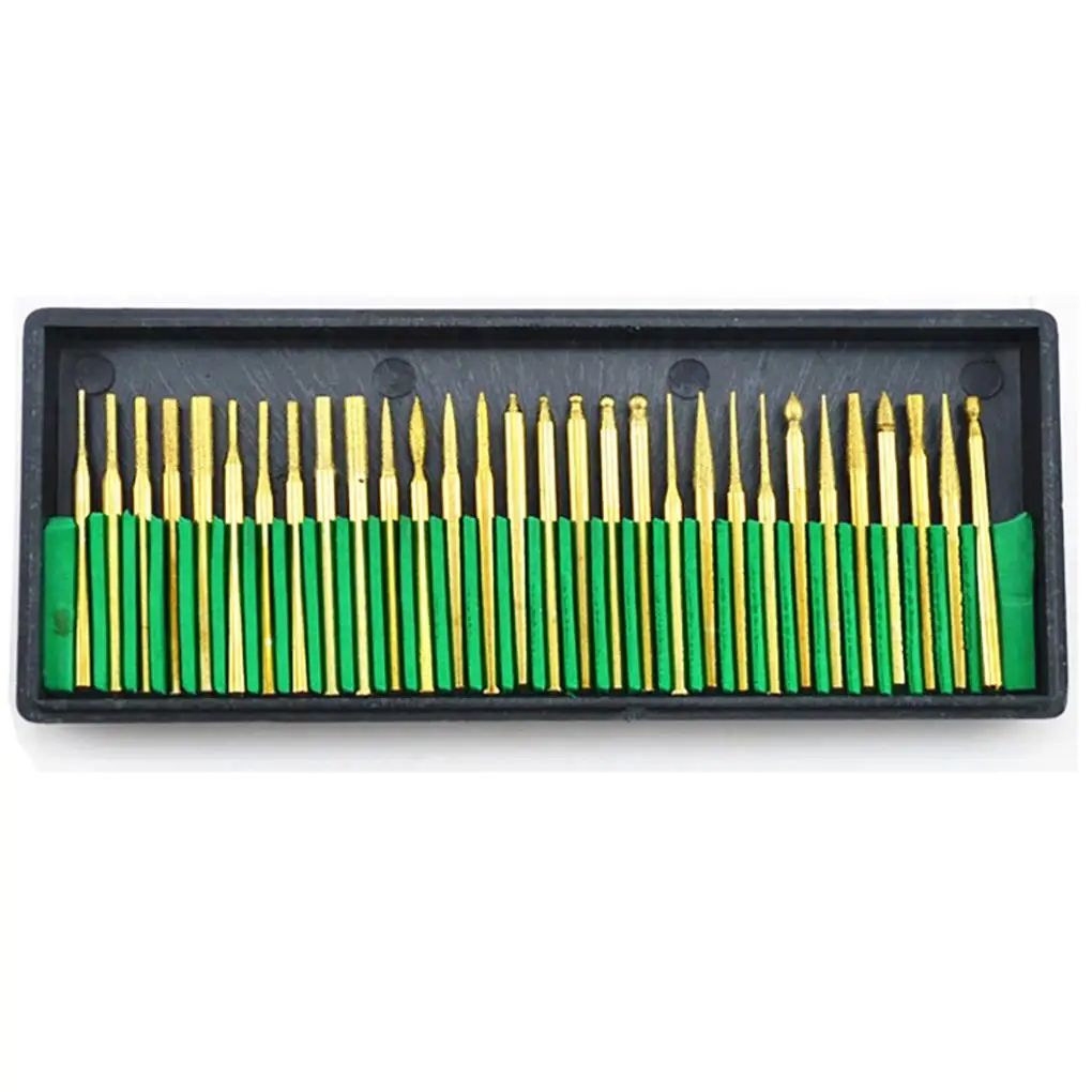 

Набор насадок для дрели, комплект из 30 алмазных насадок 3 мм с хвостовиком