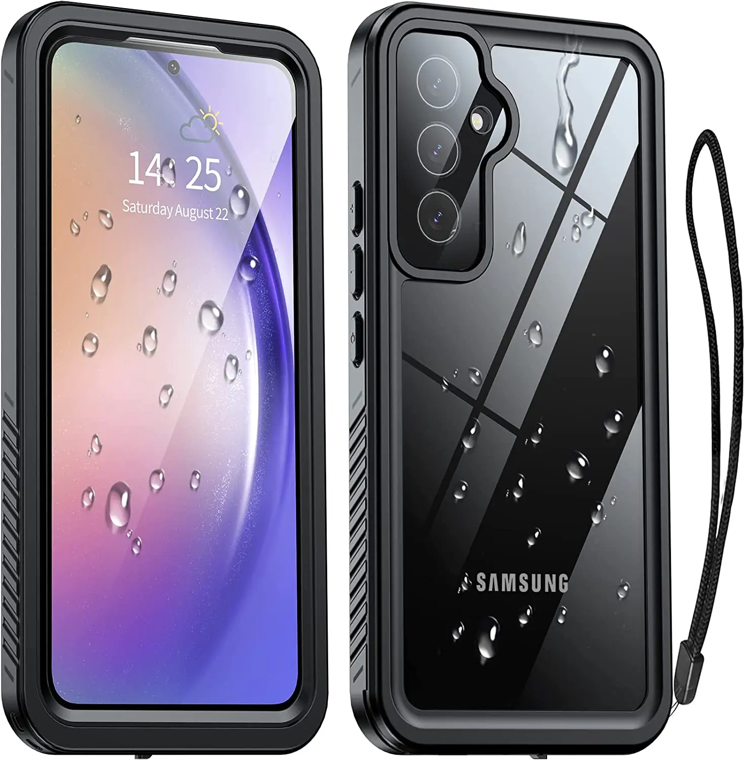 

IP68 Waterproof Case for Samsung Galaxy A54 Underwater Diving Full Body Heavy Duty Rugged Shockproof Protective Phone Cover