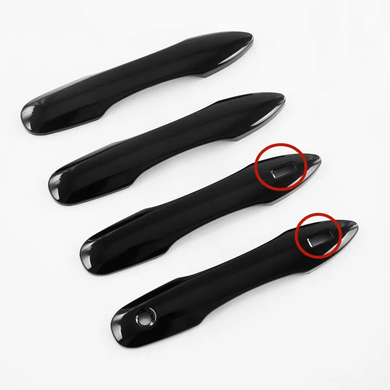 

Для Toyota Corolla Auris E210 2019-2022 глянцевый черный хром автомобильная дверная ручка крышка чаша отделка наклейка аксессуары для стайлинга