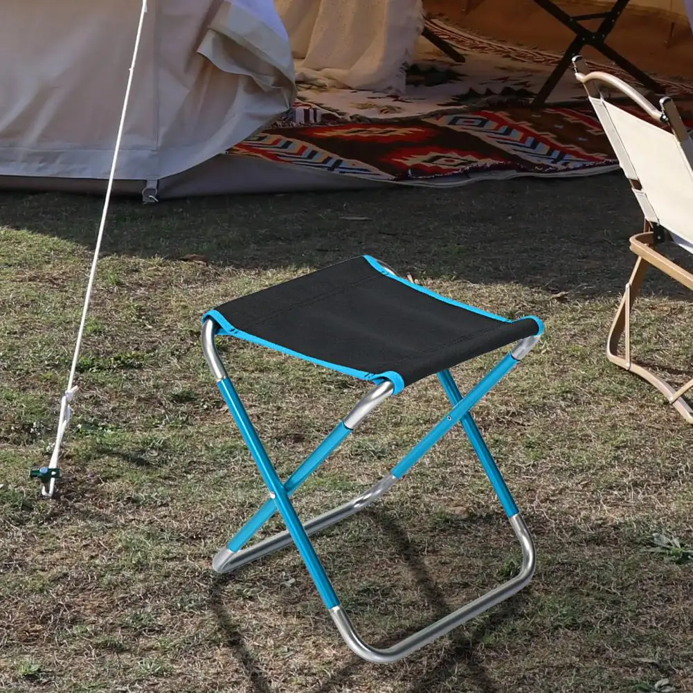 

Folding Stool Strong Load Bearing Rust-proof High-strength Rest Aluminum Alloy Mini Picnic Fishing Camping Chair for Outdoor