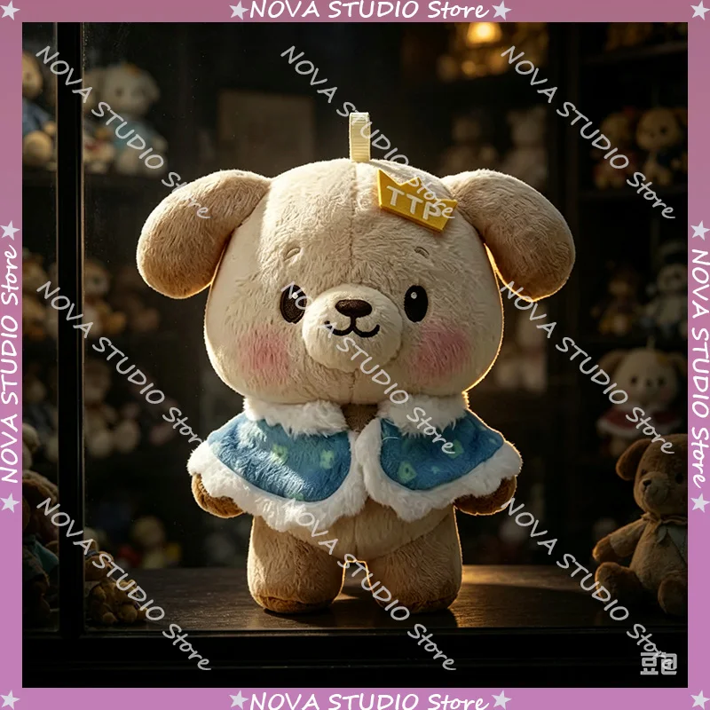 Фото Плюшевая игрушка DMD CP Teeteepor BokBear, 10 см, милая мягкая хлопковая игрушка, брелок-подвеска, подарок для коллекционеров, фанатов и любителей. №1